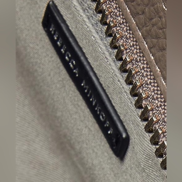 Rebecca Minkoff Handbag MAB Crossbody Leather Bag Deep Taupe AUTHENTIC NWT - Picture 8 of 9